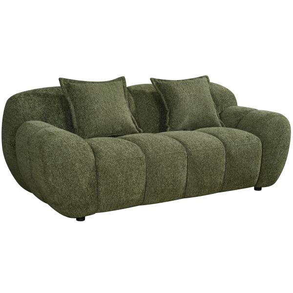 Homeville Tromsø   Pers  Stof Grøn 193x99x76cm