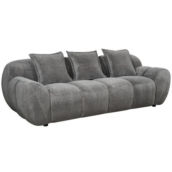 Homeville Tromsø   Pers  Stof Grå 229x99x76cm