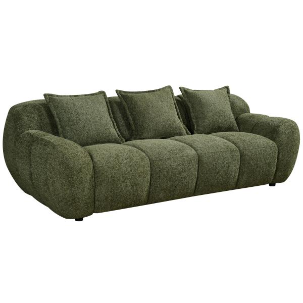 Homeville Tromsø   Pers  Stof Grøn 229x99x76cm