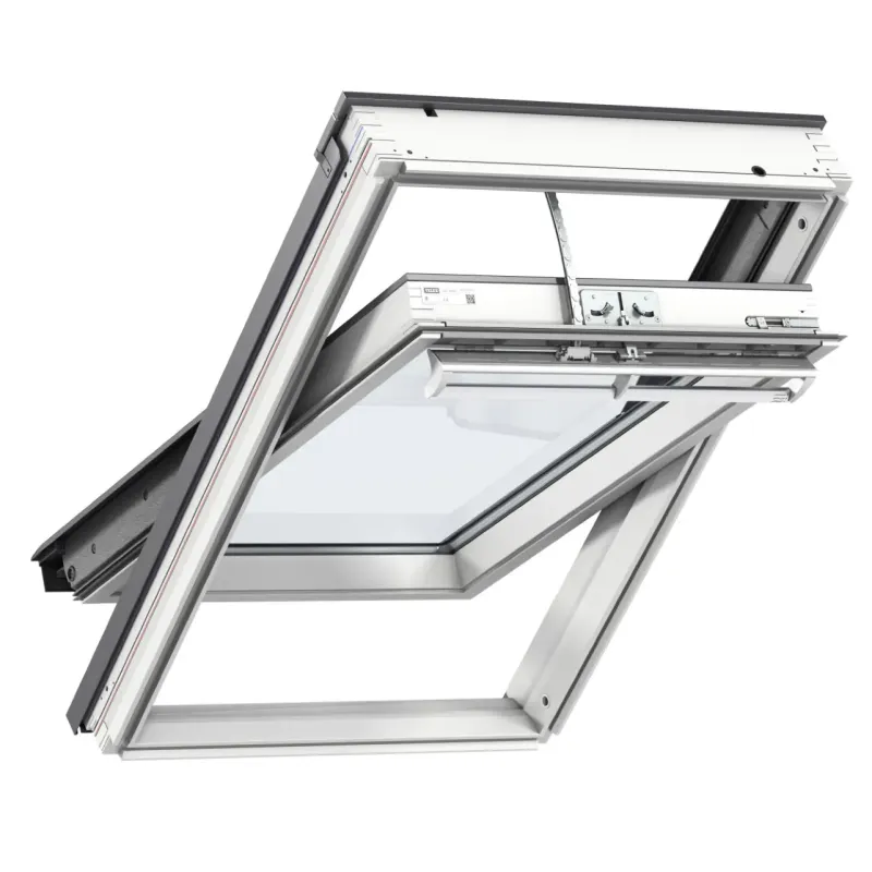 Velux Integra Elektrisk Hvid Polyuretan 78x140 -lags Lav Ggu Mk08 006821a