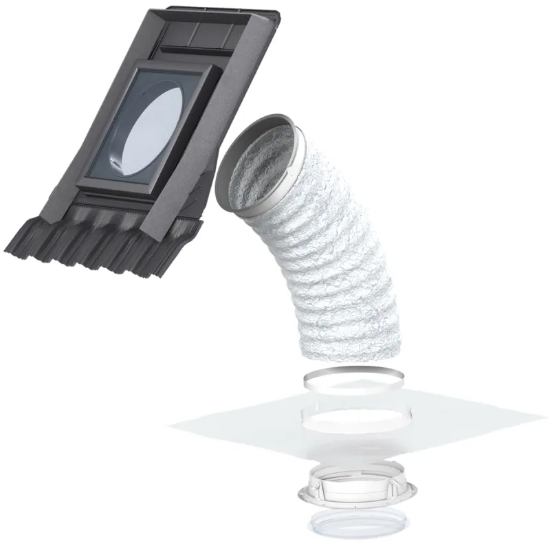 Velux Lystunnel Profileret Tag Mat Komplet Flexrør ø35 Twf 0k14 2010