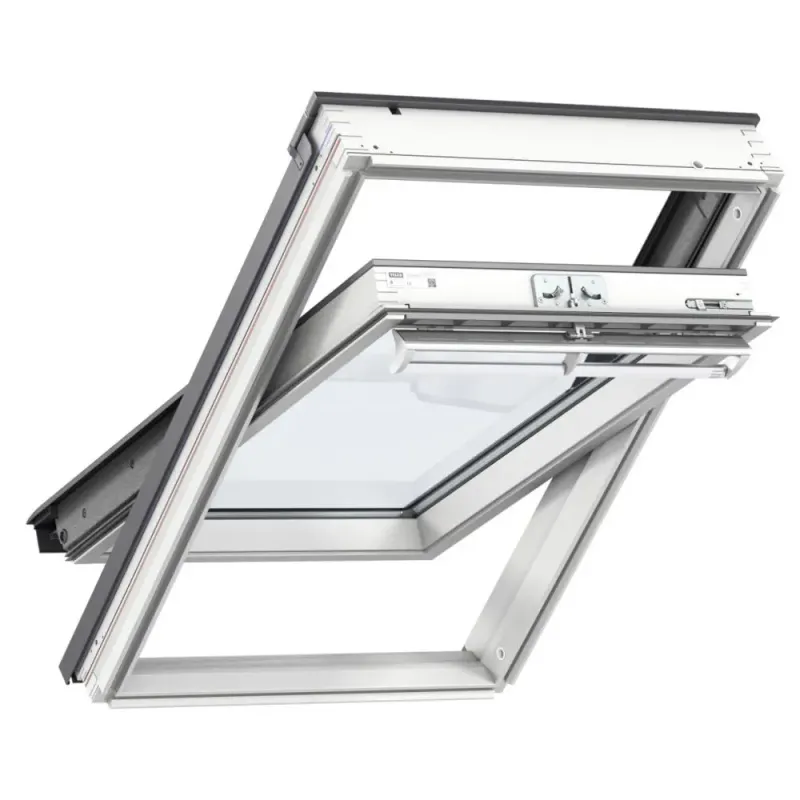 Velux Vippevindue i Hvid Polyuretan - Lydisolering 42 dB