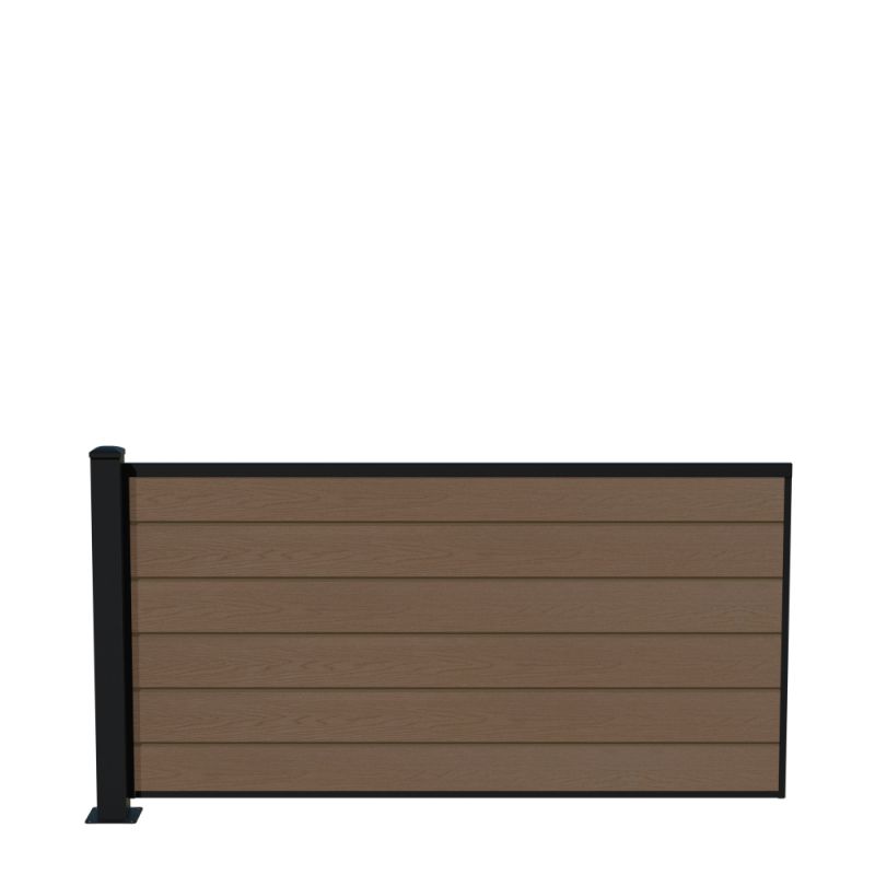 Wimex Glyngøre Superb T90 Komposithegn - Teak Finish