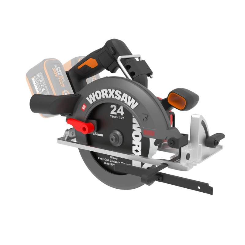 Worx 20v Powershare Rundsav 190   2x20v   Solo   Wx533