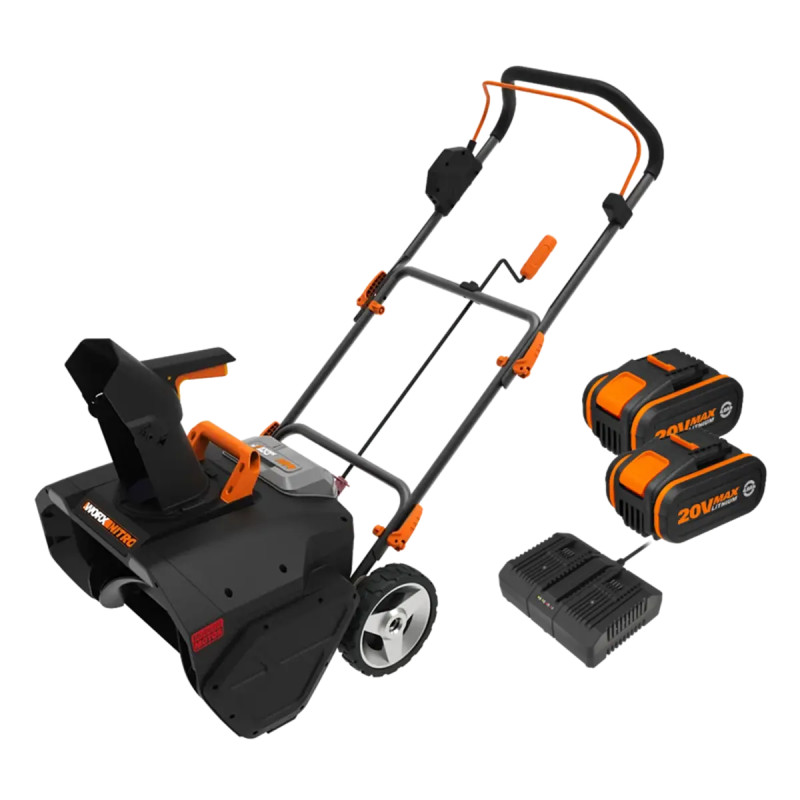 Worx 40v Batteridrevet Sneslynge   Wg471e