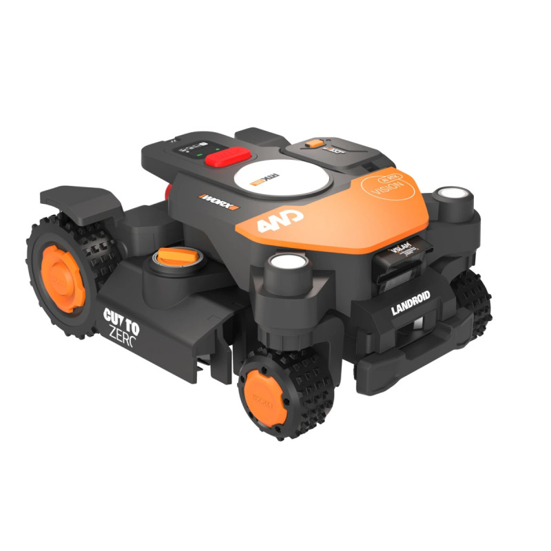 Worx Vision Cloud 4wd Rtk Robotplæneklipper   000 M2 Wr344e