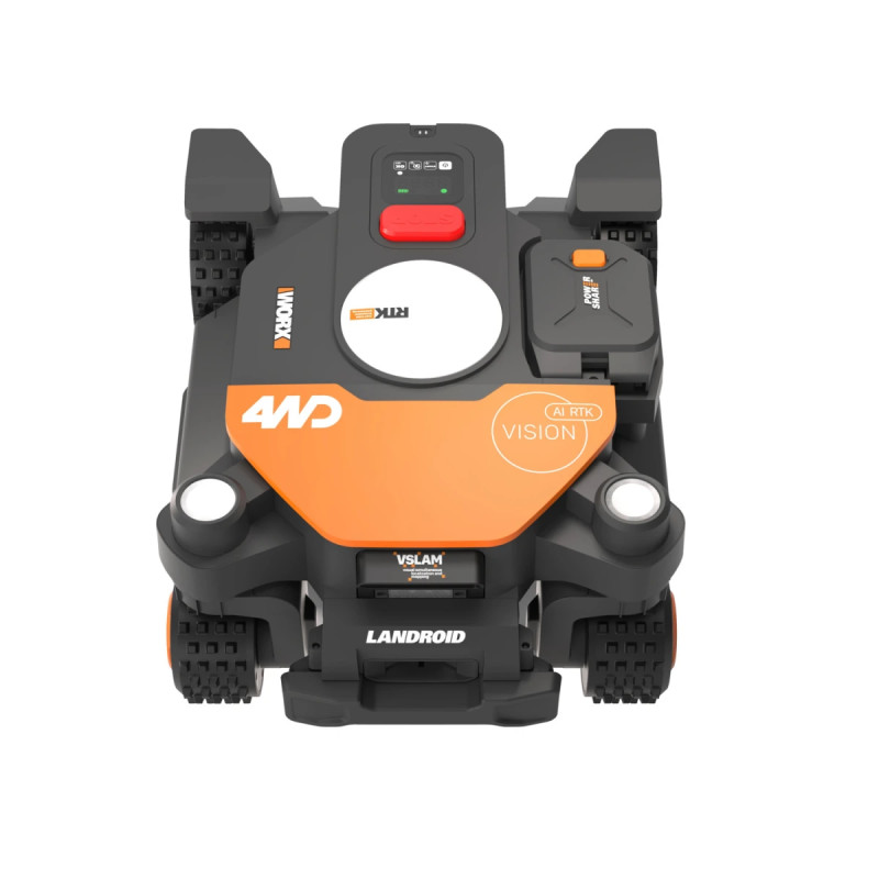 Worx Vision Cloud 4wd Rtk Robotplæneklipper  600 M2 Wr340e