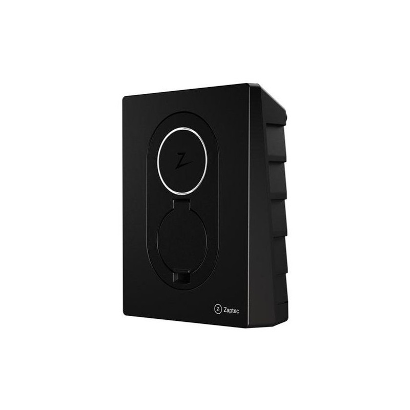 Zaptec   Asphalt Black Ladeboks Til Hjemmet