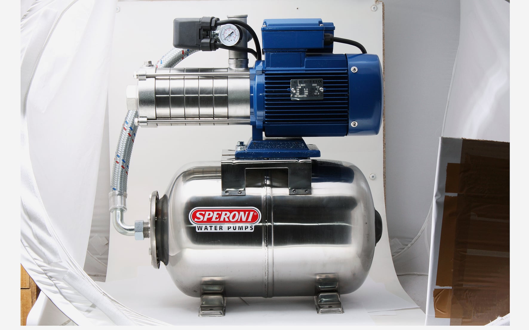 Speroni Rsxm Husvandværk 230V - 56m Løftehøjde, Rustfri