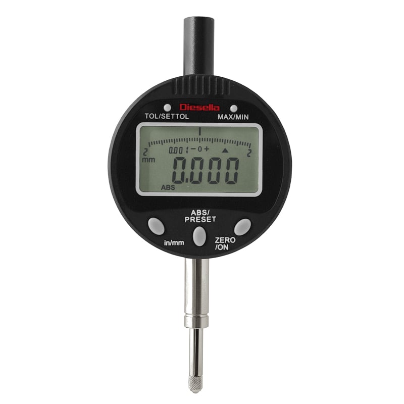 Digital Måleur 12   Mmx0 001 Med Tol- Min- Max- Funktion