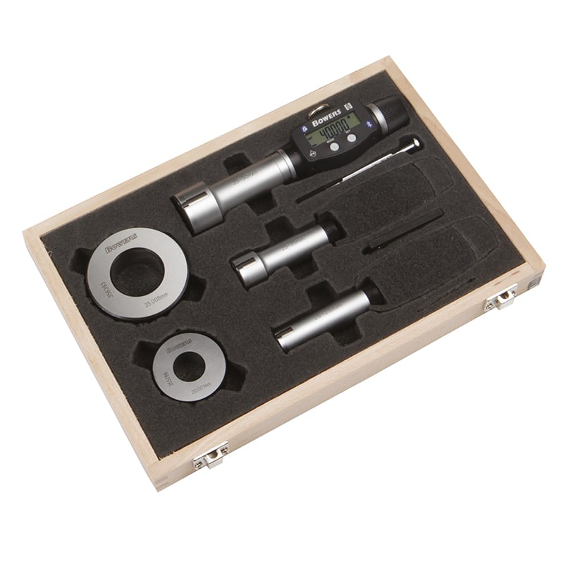 Bowers Sxtd5m Bluetooth Mikrometer Sæt - Præcise Målinger
