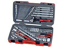 Topnøglesæt  Med     Quot      Quot        Quot  -fatning  Teng Tools Tm106