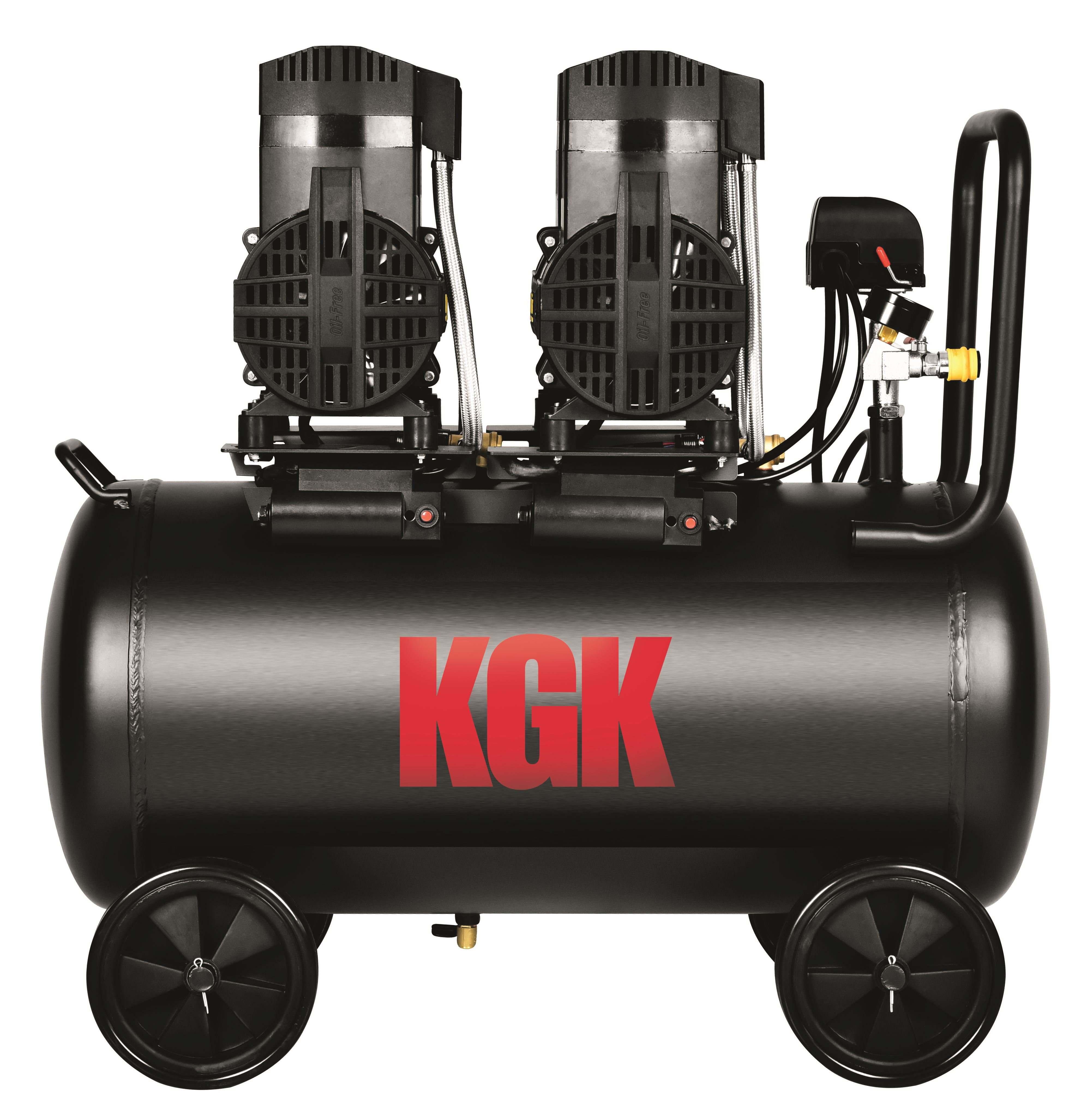 Transportabel Oliefri Kompressor Kgk 80/30 S - Kraftfuld!