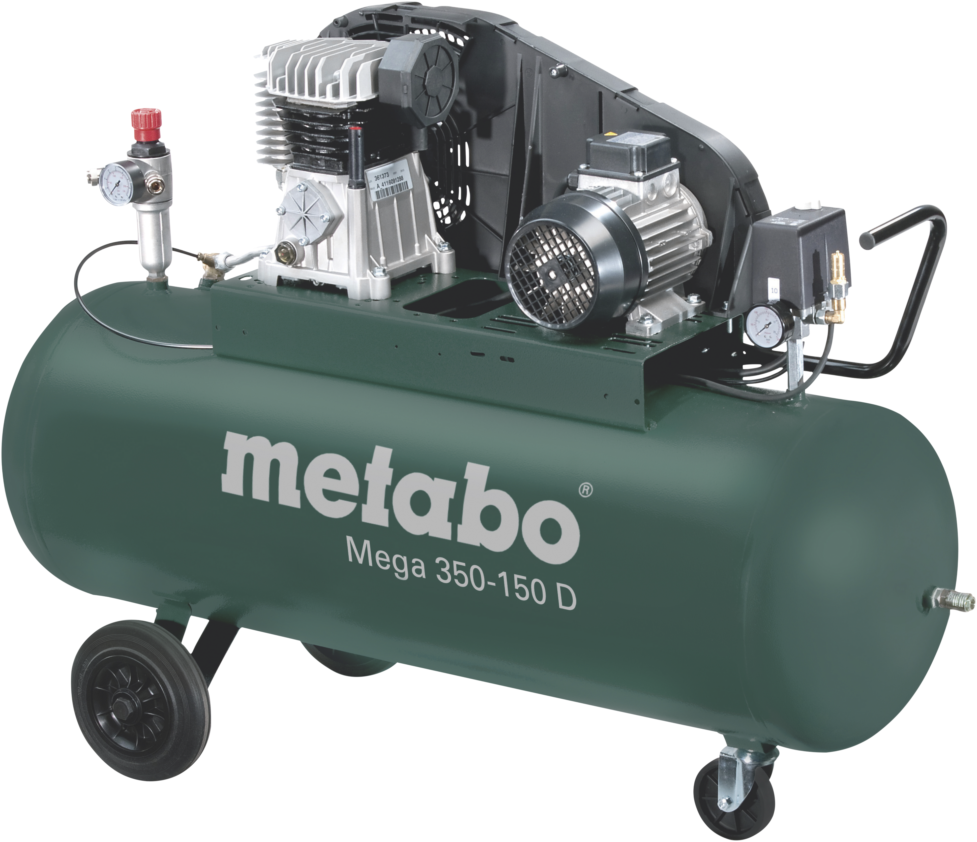 Kompressor Megaâ 350-150â   10bar 250ltr Min 400v