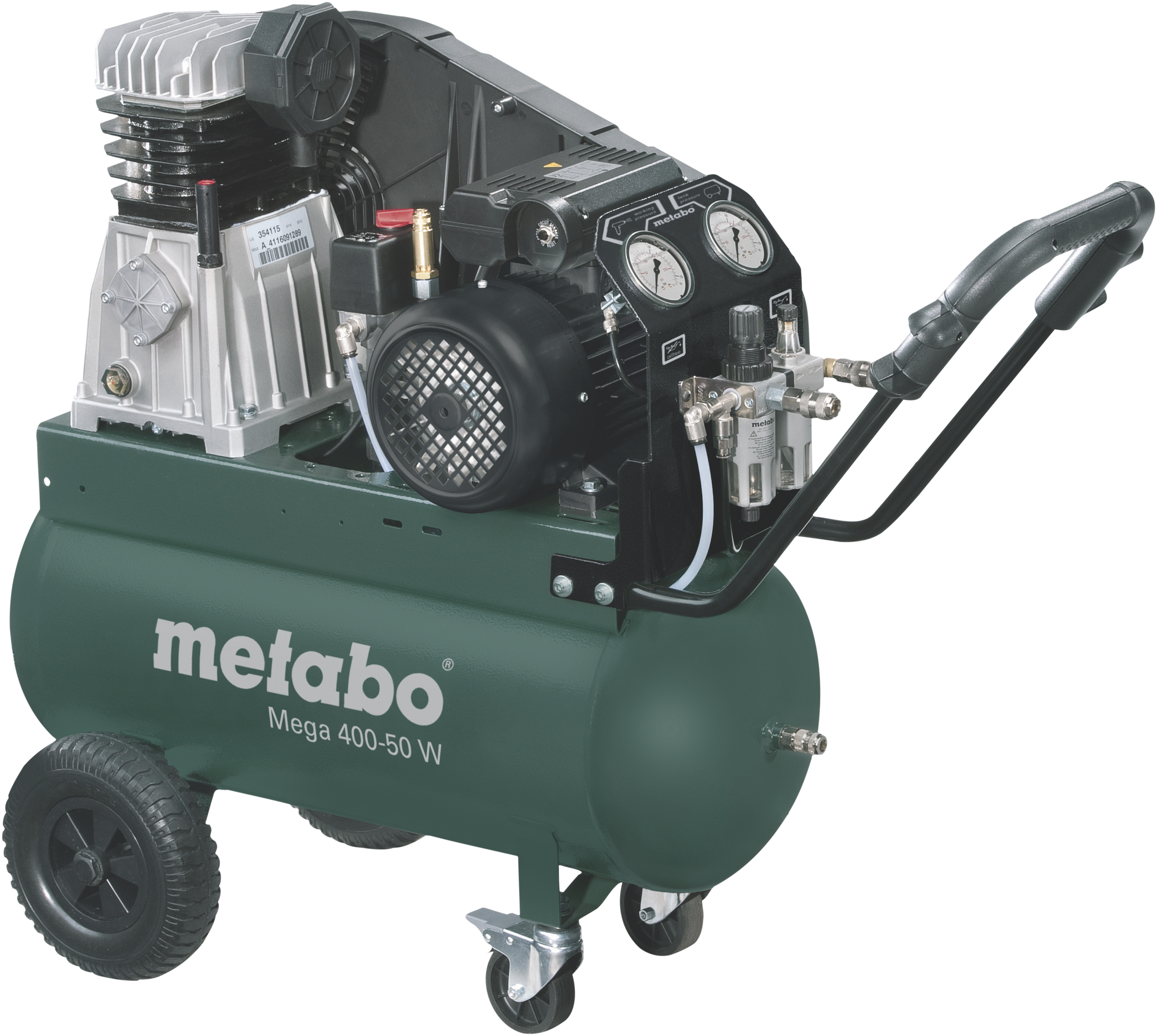 Kompressor Megaâ 400-50â   10bar 260ltr Min 230v