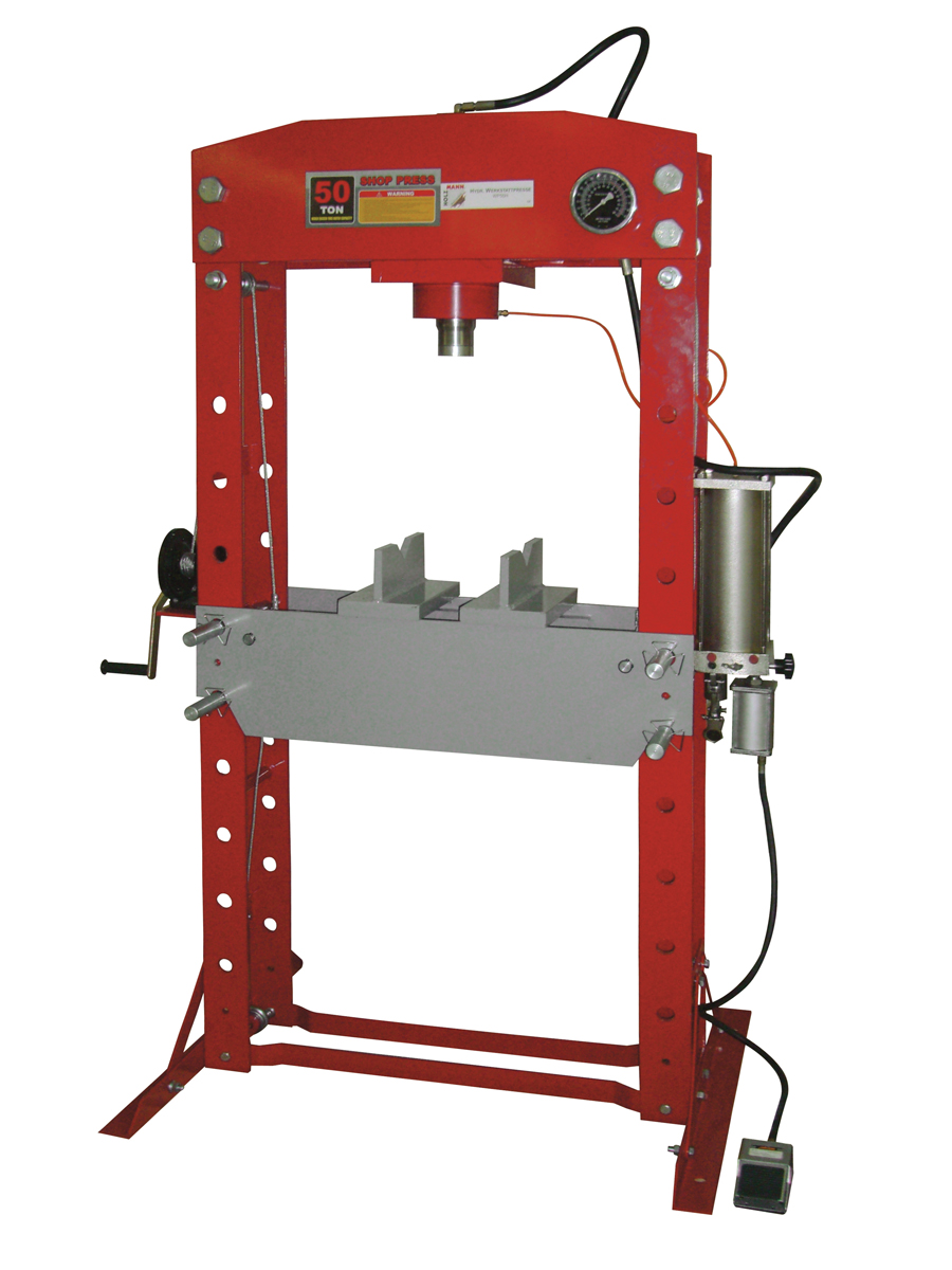 Hydraulisk Værkstedspresser 50 Ton – Effektiv og Robust!