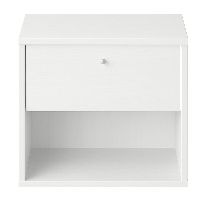 Mistral Sengebord    Skuffe Snehvid 45       41       32       Møbelsalg