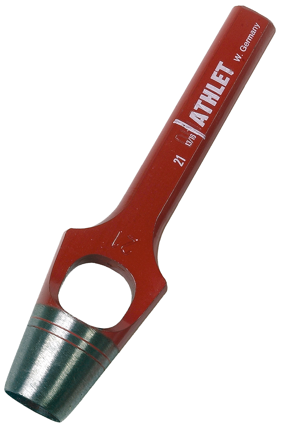 Athlet Huggepibe 60 mm - Specialstål til Læder og Gummi