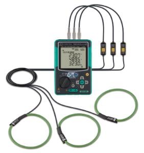Kyoritsu 6305    -faset Mini Energianalysator Med Bluetooth