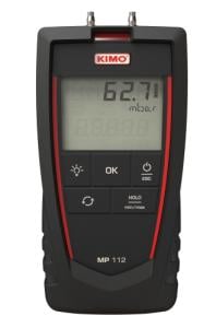 Kimo Mp112 Differenstrykmanometer med Kalibreringscertifikat