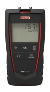 Kimo Mp111  Differenstryksmanometer   Kalibreringscertifikat