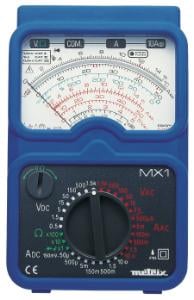 Metrix     Mål 1500v     Sikkert Med   Robust Viserinstrument