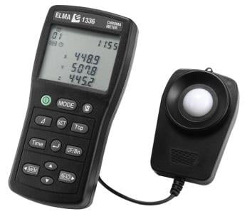 Elma 1336 Chroma Meter Til Måling         Lux   Kelvin Med Loggefunktion