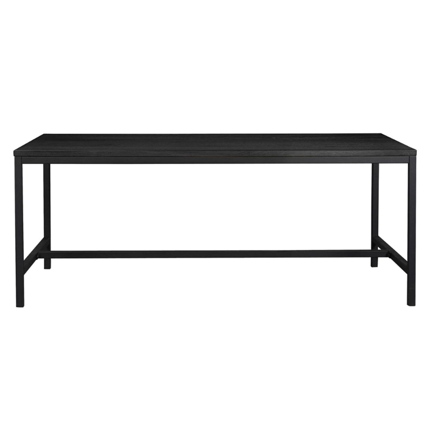 Rowico Home Everett Sort Spisebord    Sorte Ben 180     75     100     Møbelsalg