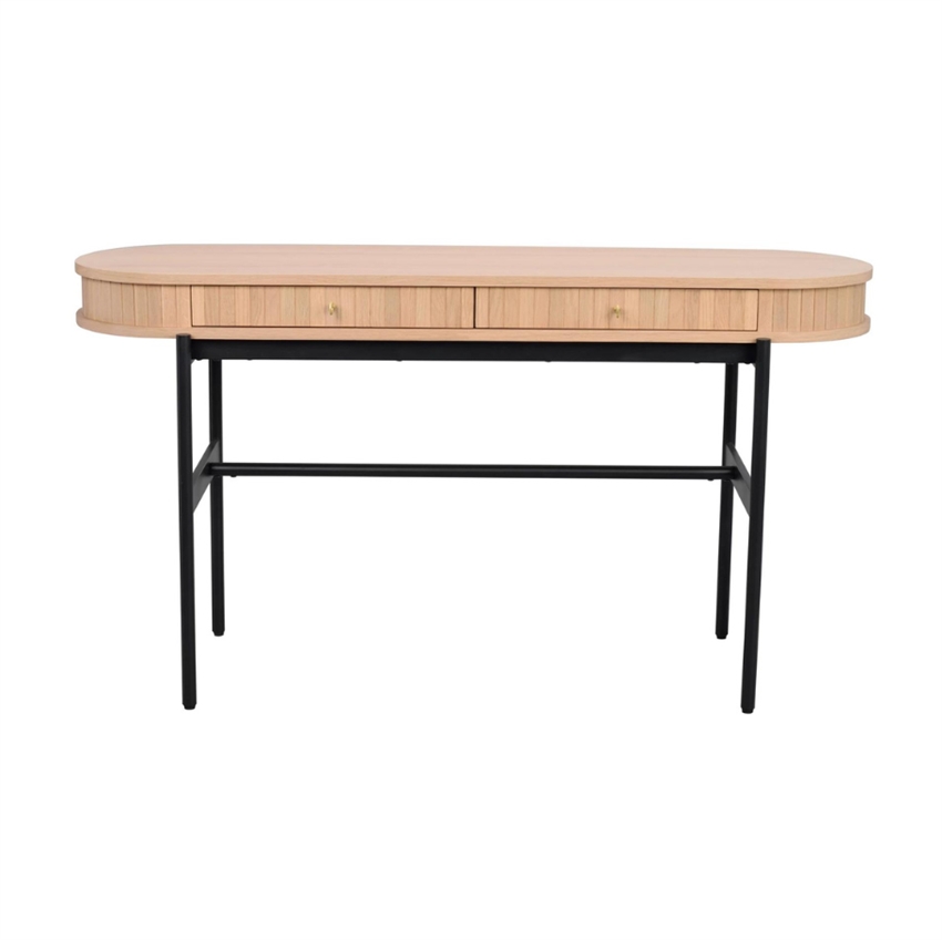 Rowico Home Haddington Konsolbord  Hvidpigmenteret    Sort 142     77     47     Møbelsalg
