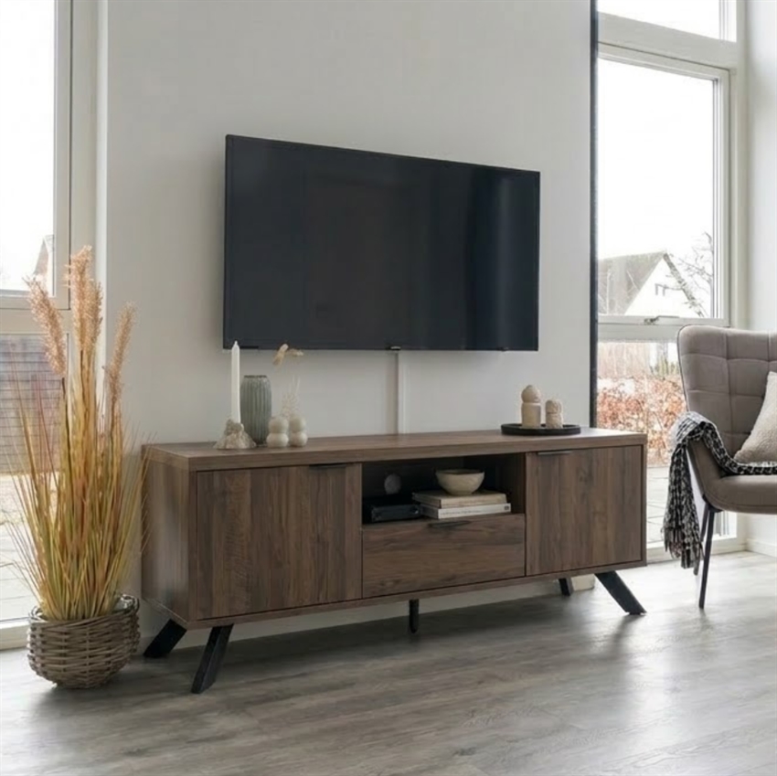 Nordic Design Arno  -bord Røget Finish    Industrielt Design 170     55     42     Møbelsalg