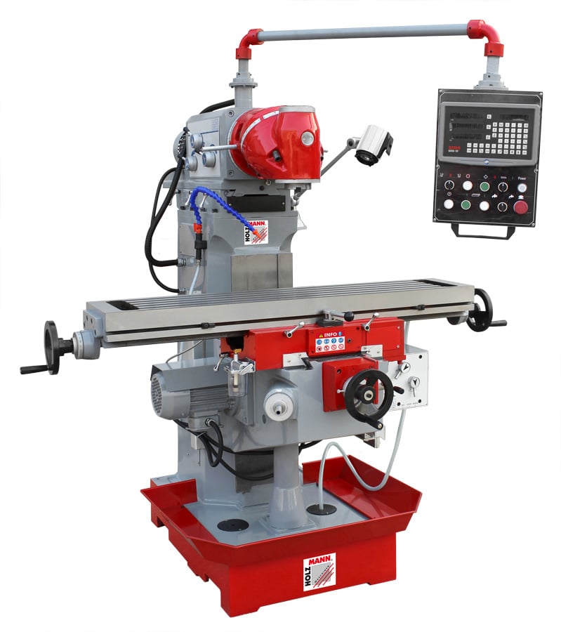 Universel Fræsemaskine Bf700 400v   Holzmann
