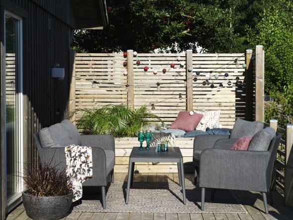 Callander Lounge Sæt Loungemøbler Brafab Enggården Havemøbler