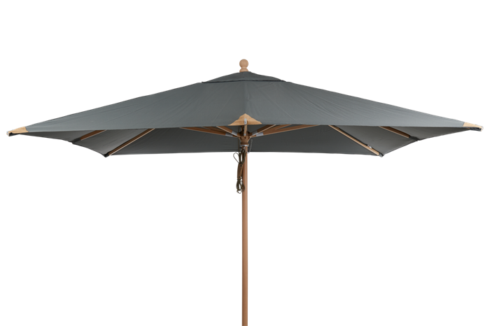 Como Parasol 3x3   Grå Diverse   Haveparasol Brafab Enggården Havemøbler