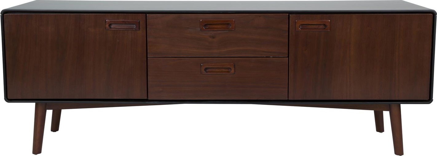 Elegant Dutchbone Juju Skænk i Antracit og Valnød - Must-Have!