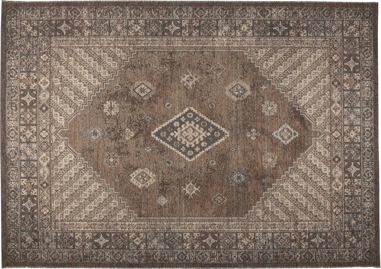 Gulvtæppe Dutchbone Devon Brungrå 170x240 100 Uld Til Gulvvarme