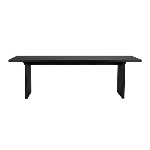 Rowico Home Emmett Spisebord Sort Egetræ 240     75     95     Møbelsalg