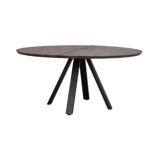 Rowico Home Carradale Spisebord  Brun    Sorte Ben      Ben 150     75     150     Møbelsalg