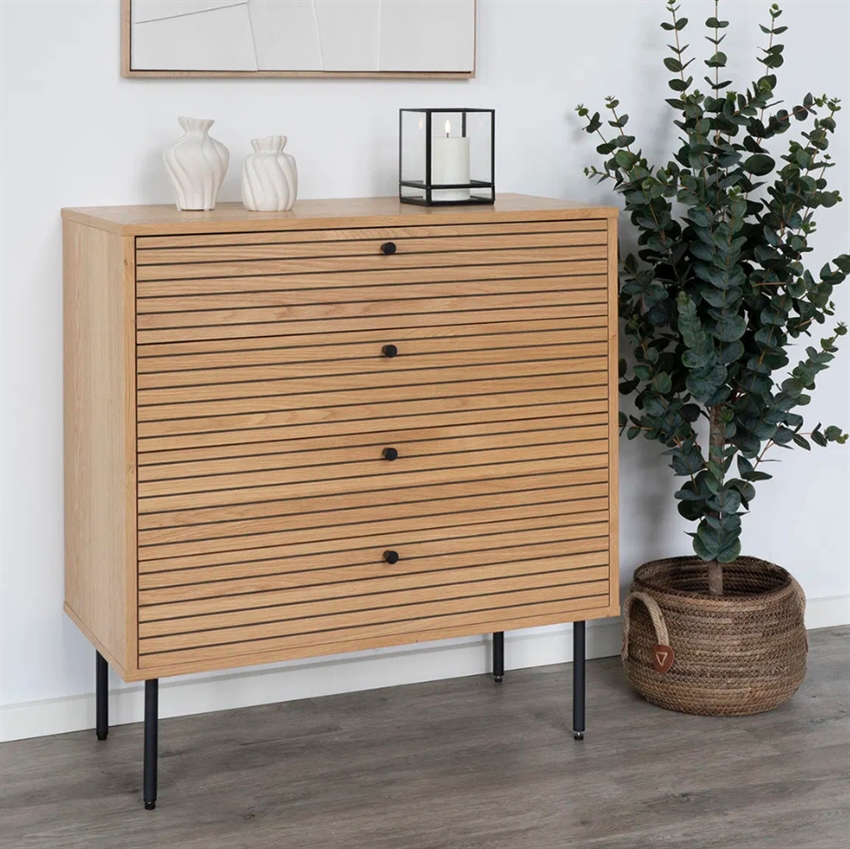 Wood   Nordic Lunara Kommode 80x40x85cm 80     85     40     Møbelsalg