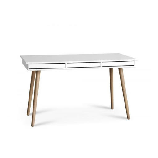 Mistral Skrivebord Snehvid 137       77     60     Møbelsalg