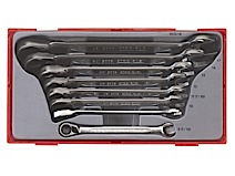 Ringgaffelskraldenøgler   Sæt Teng Tools Tt6508raf