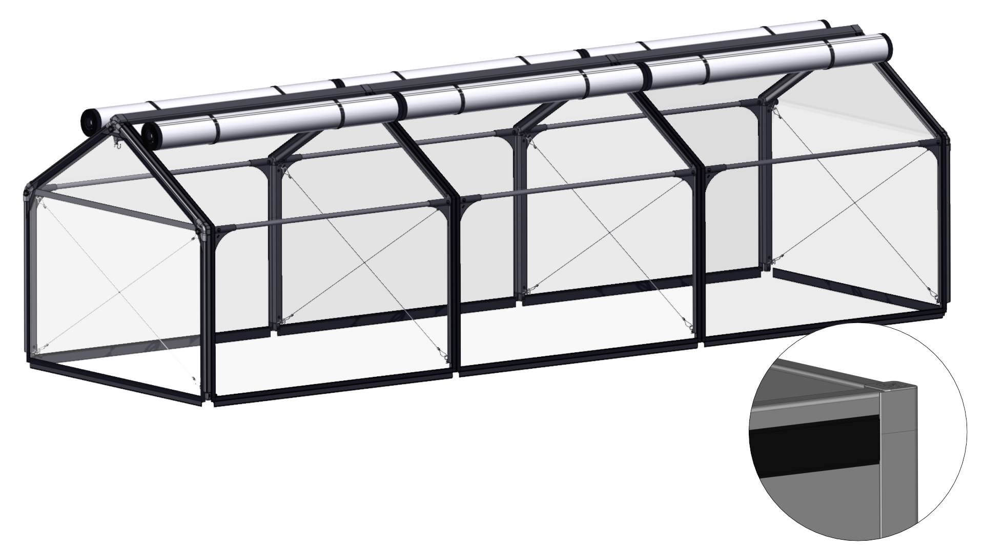 Overbygning Air Til Pvc 120x360