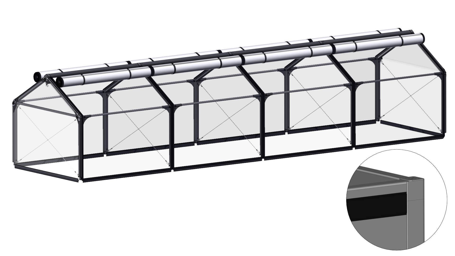 Overbygning Air Til Pvc 120x480