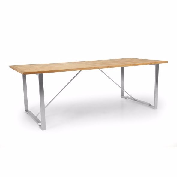 Gotland Teak Bord  220   Havebord Brafab Enggården Havemøbler