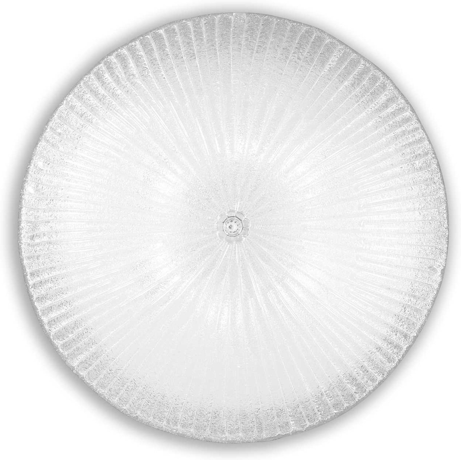 Loftlampe Ideal Lux Shell ø60   H20     Glas Med Korndekoration E27 Ip20
