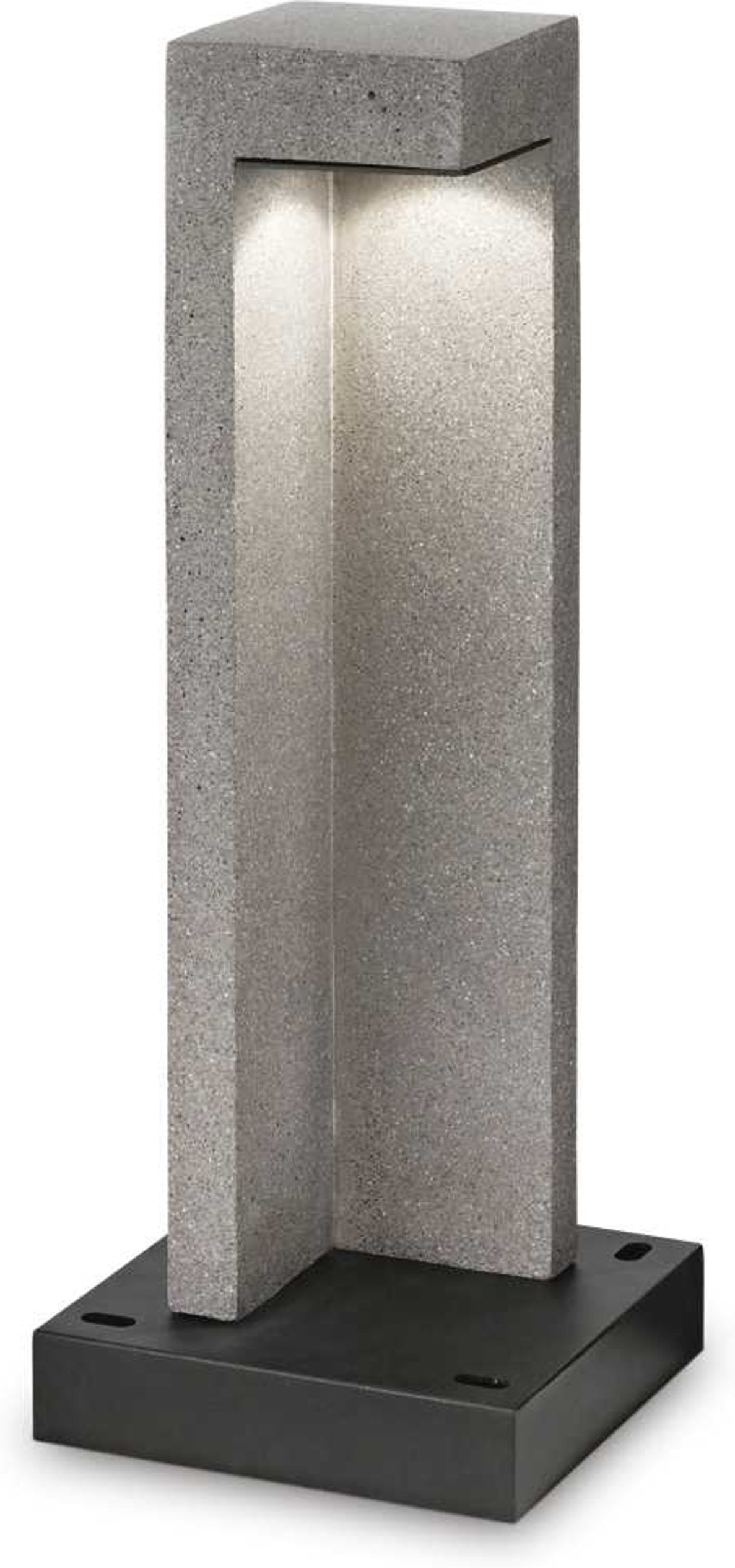 Udendørs Gulvlampe Ideal Lux Titano 9W - Granit Sort