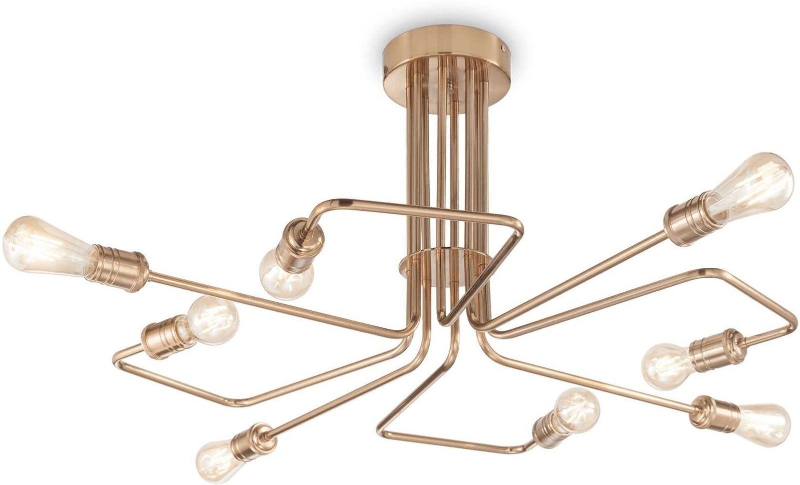 Loftlampe i Antik Messing - Ideal Lux Triumph 92 cm
