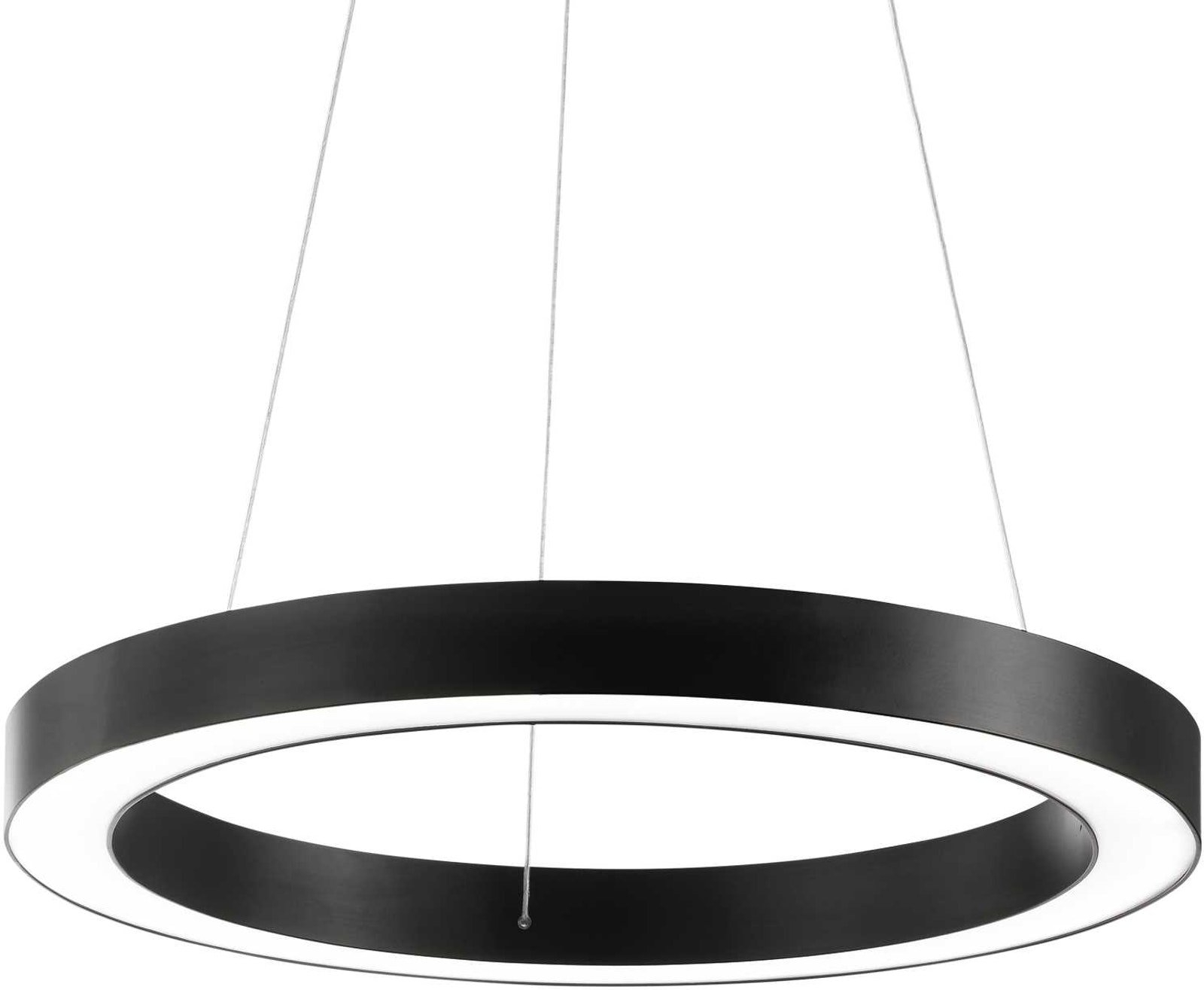 Pendel Lampe Ideal Lux Oracle Sort - Højdejusterbar LED