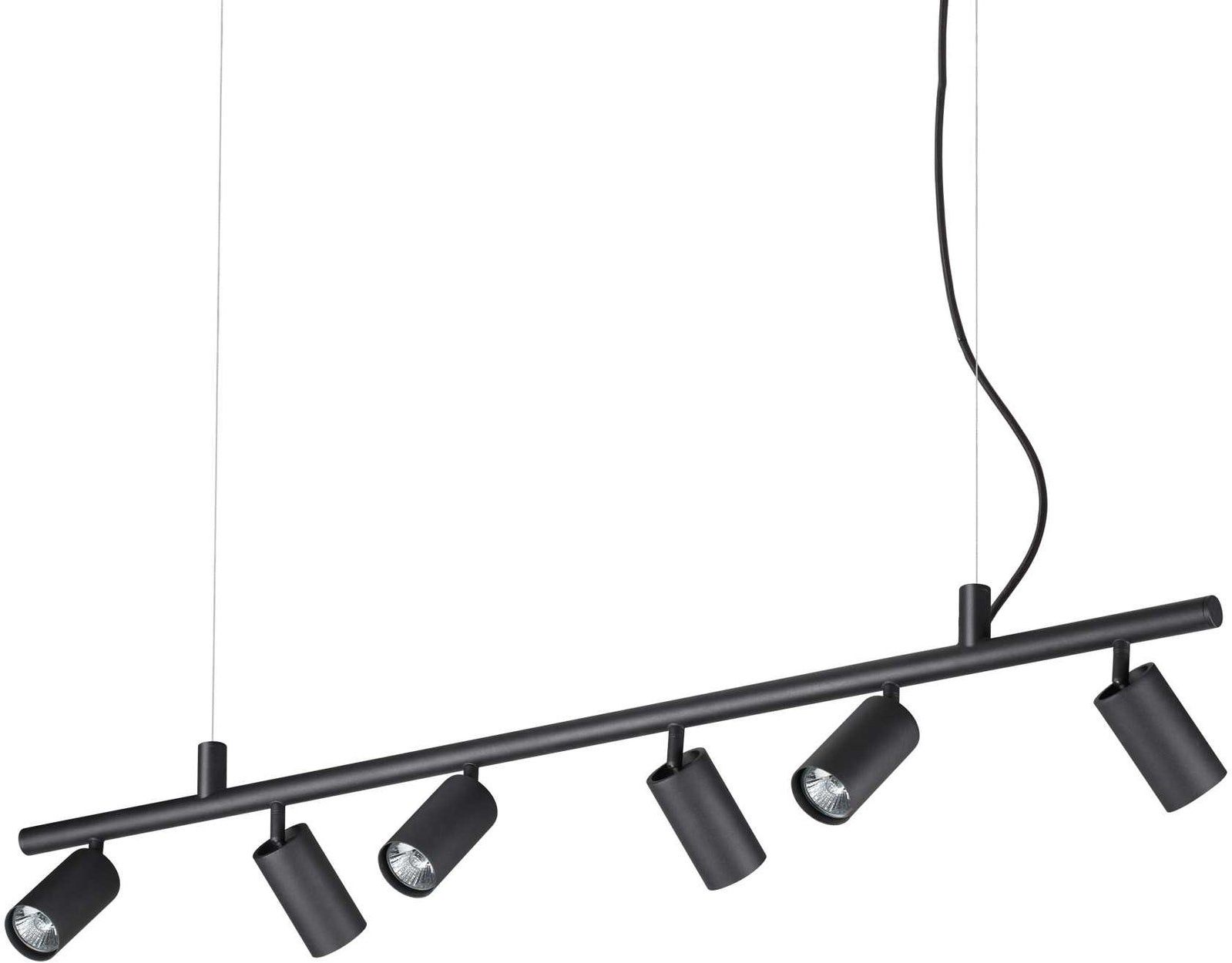 Pendellampe Ideal Lux Dynamite Sort - Elegant Belysning