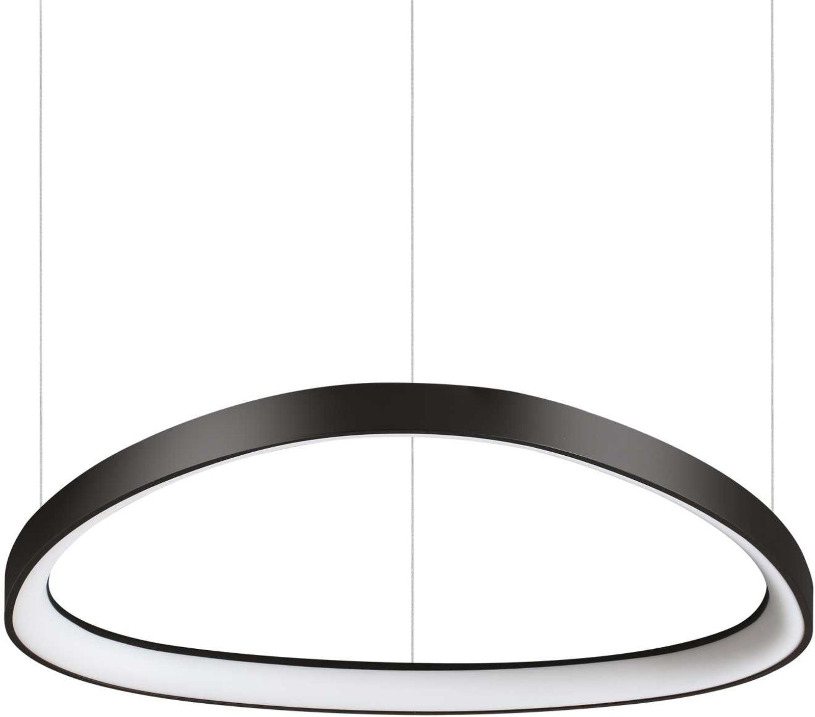 Justerbar Pendel Lampe i Sort - Ideal Lux Gemini 48W
