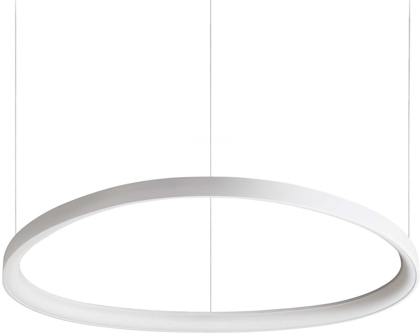 Elegant Justerbar Pendellampe - Ideal Lux Gemini Hvid